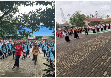 Senam Anak Indonesia Hebat Sebagai Upaya Peningkatan Kesehatan Murid di Kalimantan Barat