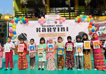 Peringati Hari Kartini, SDN Rawamangaun 01 Gelar Lomba  dan Luncurkan Perpustakaan Digital