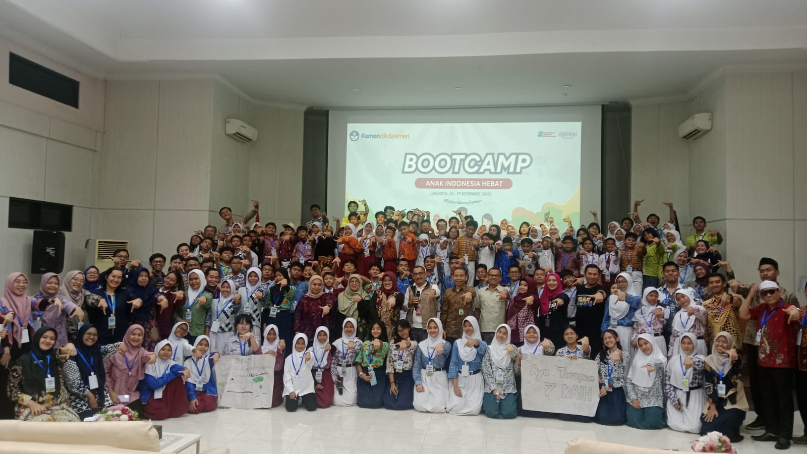 Bootcamp Ditutup, Peserta Siap Menjadi Anak Indonesia Hebat