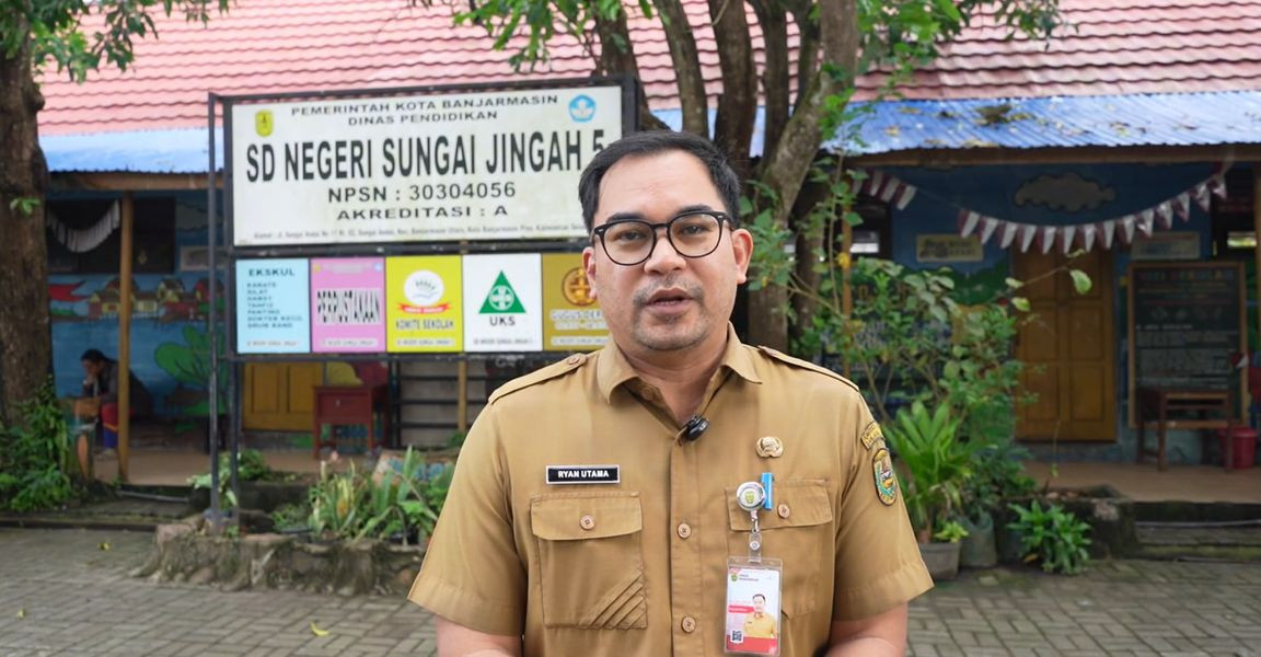 SDN Sungai Jingah 5 Banjarmasin Selesaikan Program Revitalisasi 100%