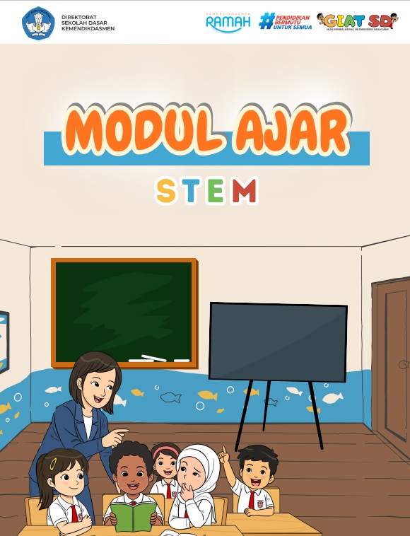 Cover Buku Modul Ajar Stem