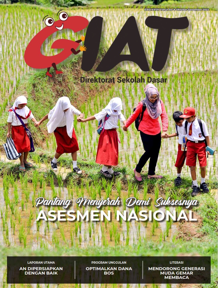 buku GIAT Direktorat Sekolah Dasar Edisi XXVIII Tahun 8 Oktober-Desember 2022