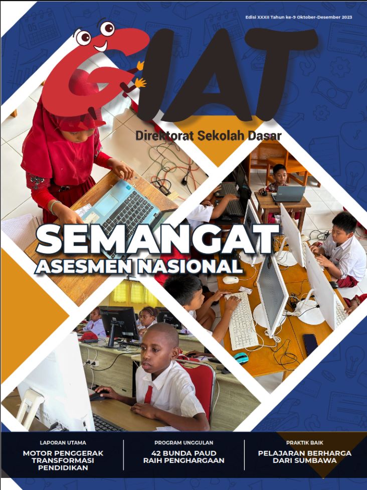 buku GIAT Direktorat Sekolah Dasar Edisi XXXII Tahun 9 Oktober-Desember 2023