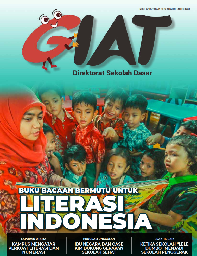 buku GIAT Direktorat Sekolah Dasar Edisi XXIX Tahun 9 Januari-Maret 2023