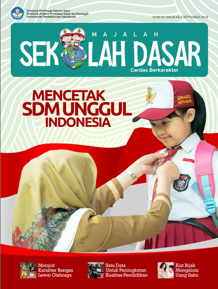 buku Majalah Sekolah Dasar Edisi XV Tahun Ke-5 September 2019