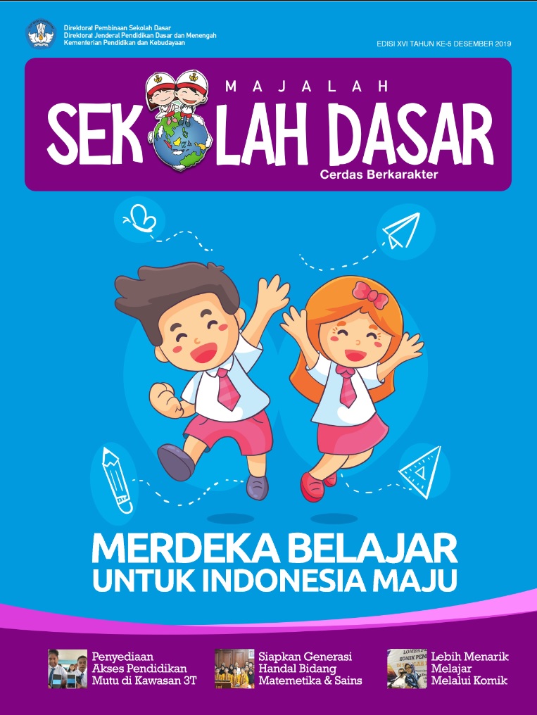buku Majalah Sekolah Dasar Edisi XVI Tahun Ke-5 Desember 2019