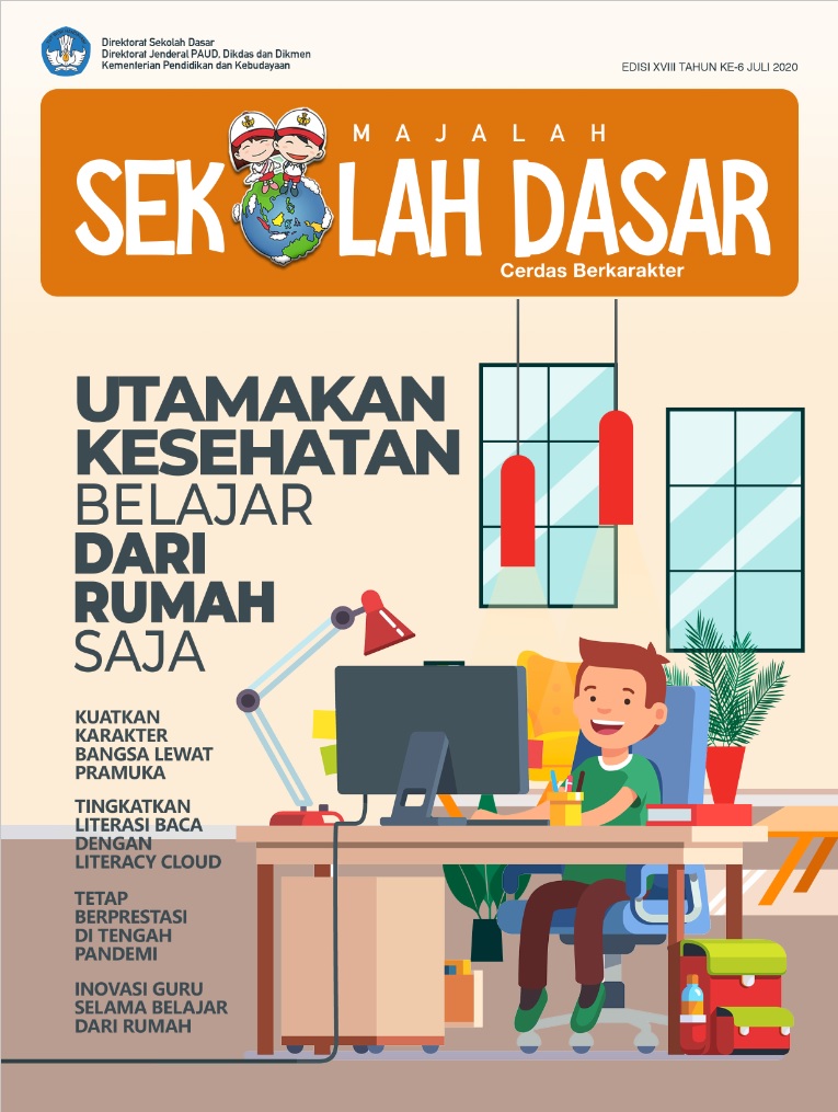 buku Majalah Sekolah Dasar Edisi XVIII Tahun ke-6 Juli 2020