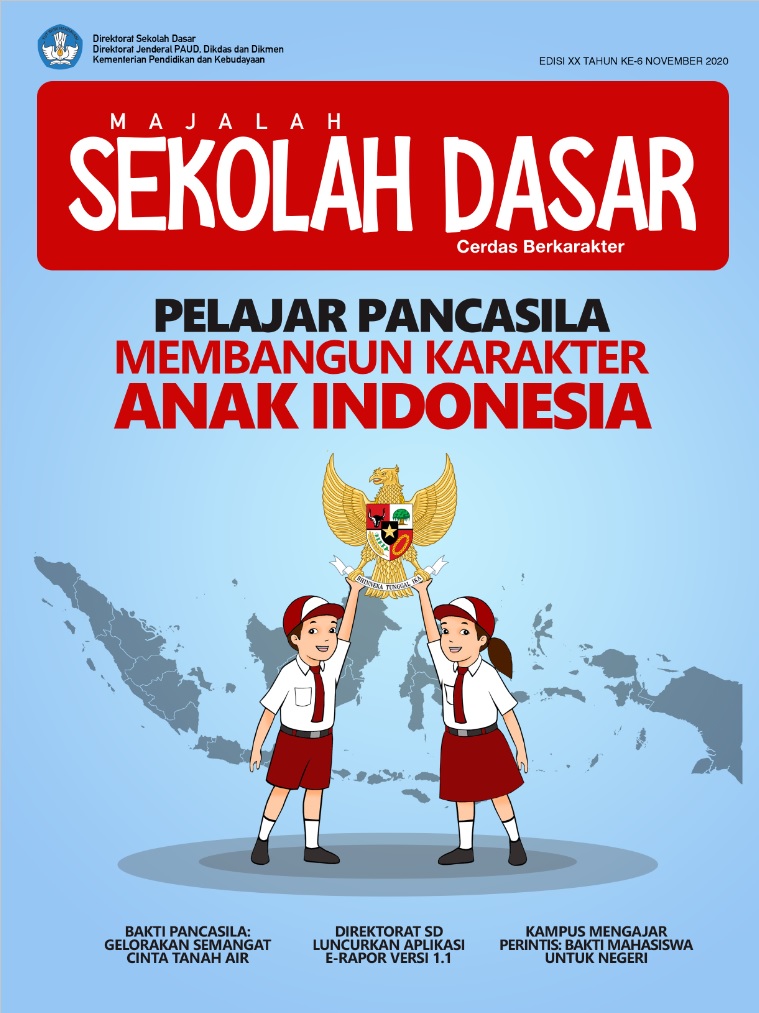 buku Majalah Sekolah Dasar Edisi XX Tahun ke-6 November 2020